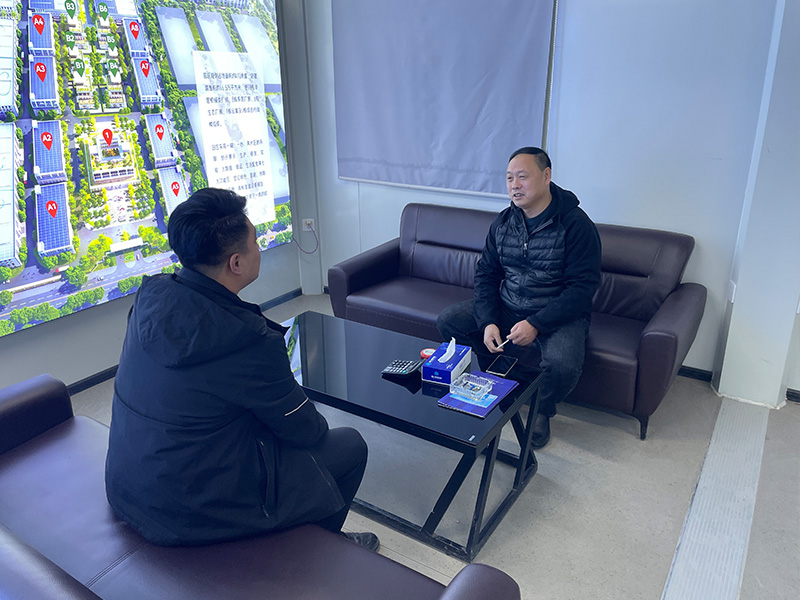 山東盛源公司赴滕州科創園對標學習（李小鵬）