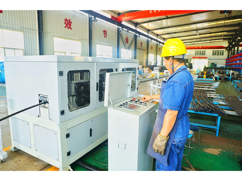 20250705盛源公司高頻加熱錨索生產線正式投產（王為穩）