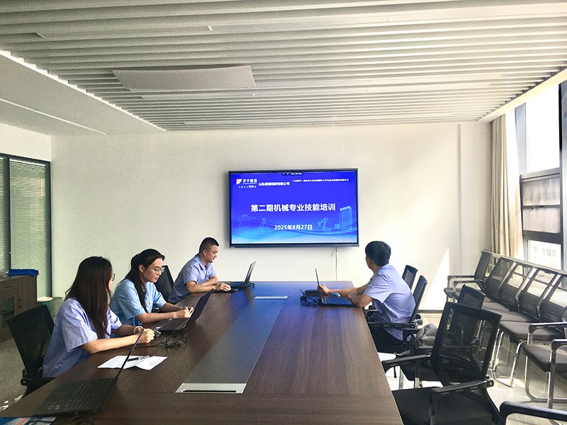 0828盛源公司開展第二期機械專業技能培訓（蘇凡 董亮）