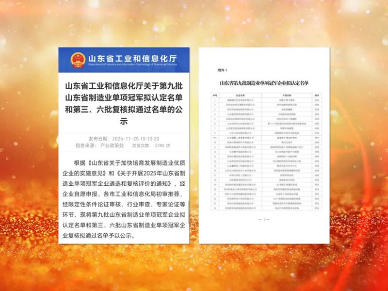 1126喜訊｜山東盛源登頂省級單項冠 軍 礦用支護領(lǐng)域領(lǐng)跑升級（王亞 宋樂天）