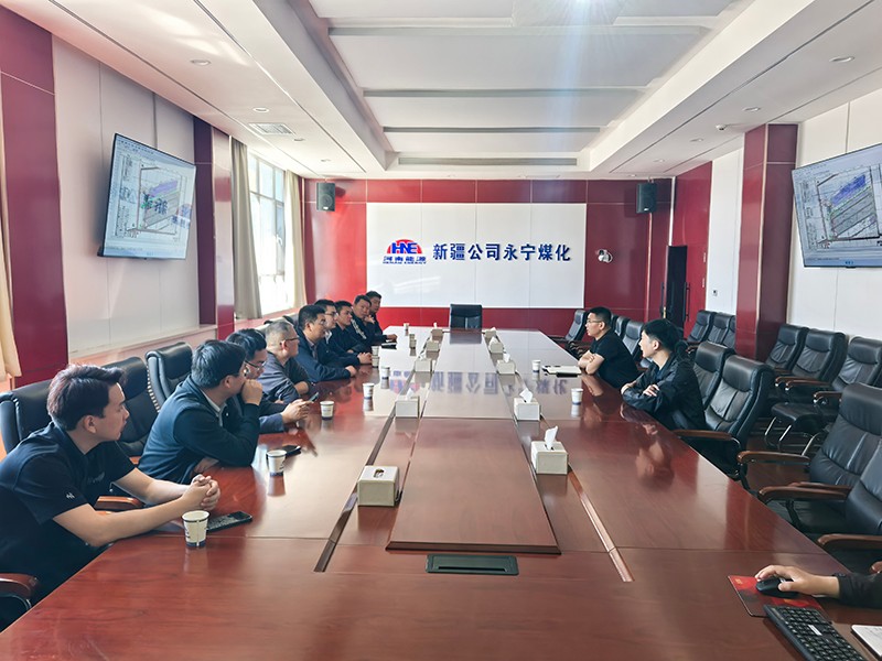 0427新疆工程學院房新亮院長一行赴山東盛源新疆分公司調研指導（孟凡燦  高大飛）